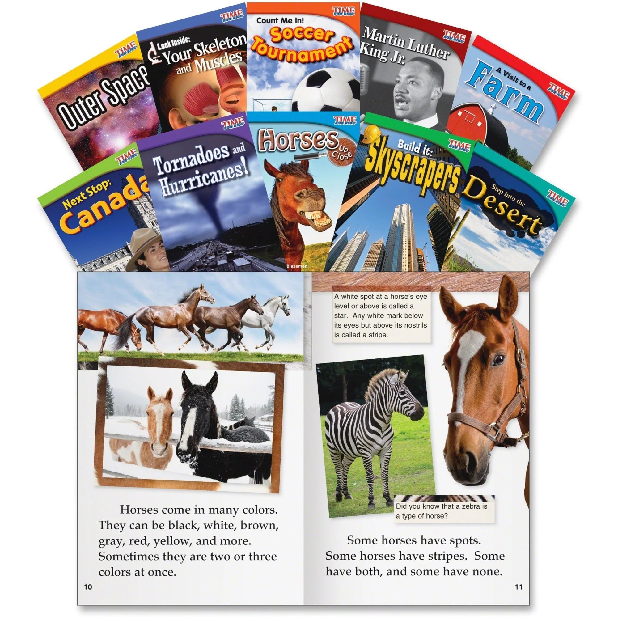 Shell Education TFK Early Fluent 2nd-Grade Book Set 2 - Engaging Printed Books - Learning & Activities