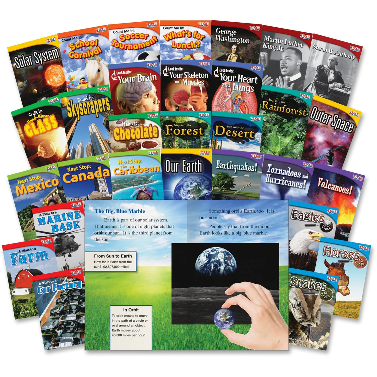 Shell Education TFK Early Fluent 2nd-Grade Book Set - 30 Printed Books - Learning & Activities