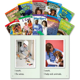 Shell Education TFK Emergent 1st-Grade Book Set - 10 Printed Books - Learning & Activities