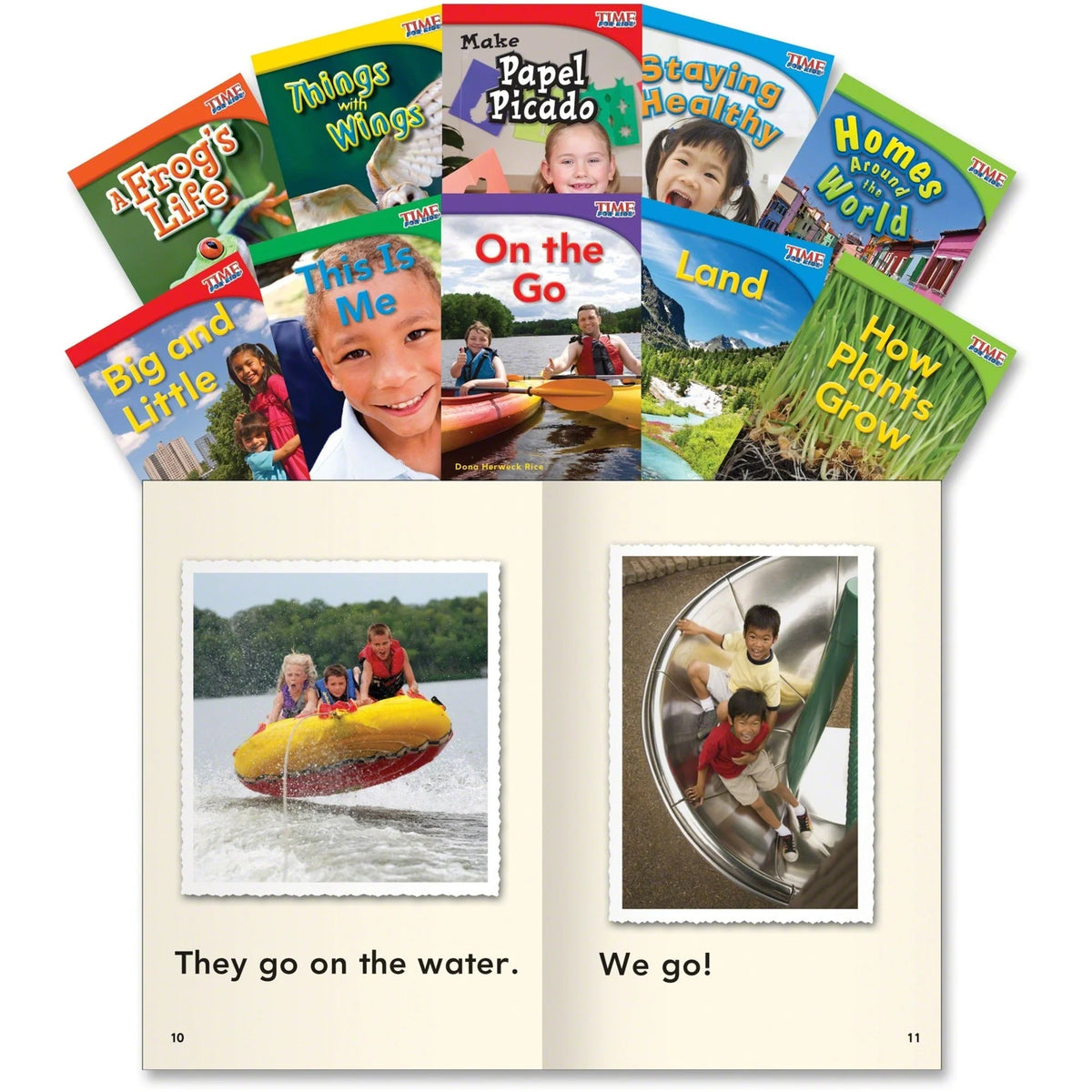 Shell Education TFK Emergent 1st-Grade Book Set - Engaging Printed Books - Learning & Activities