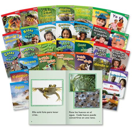 Shell Education TFK Spanish 1st-Grade Book Set - 30 Printed Books - Learning & Activities