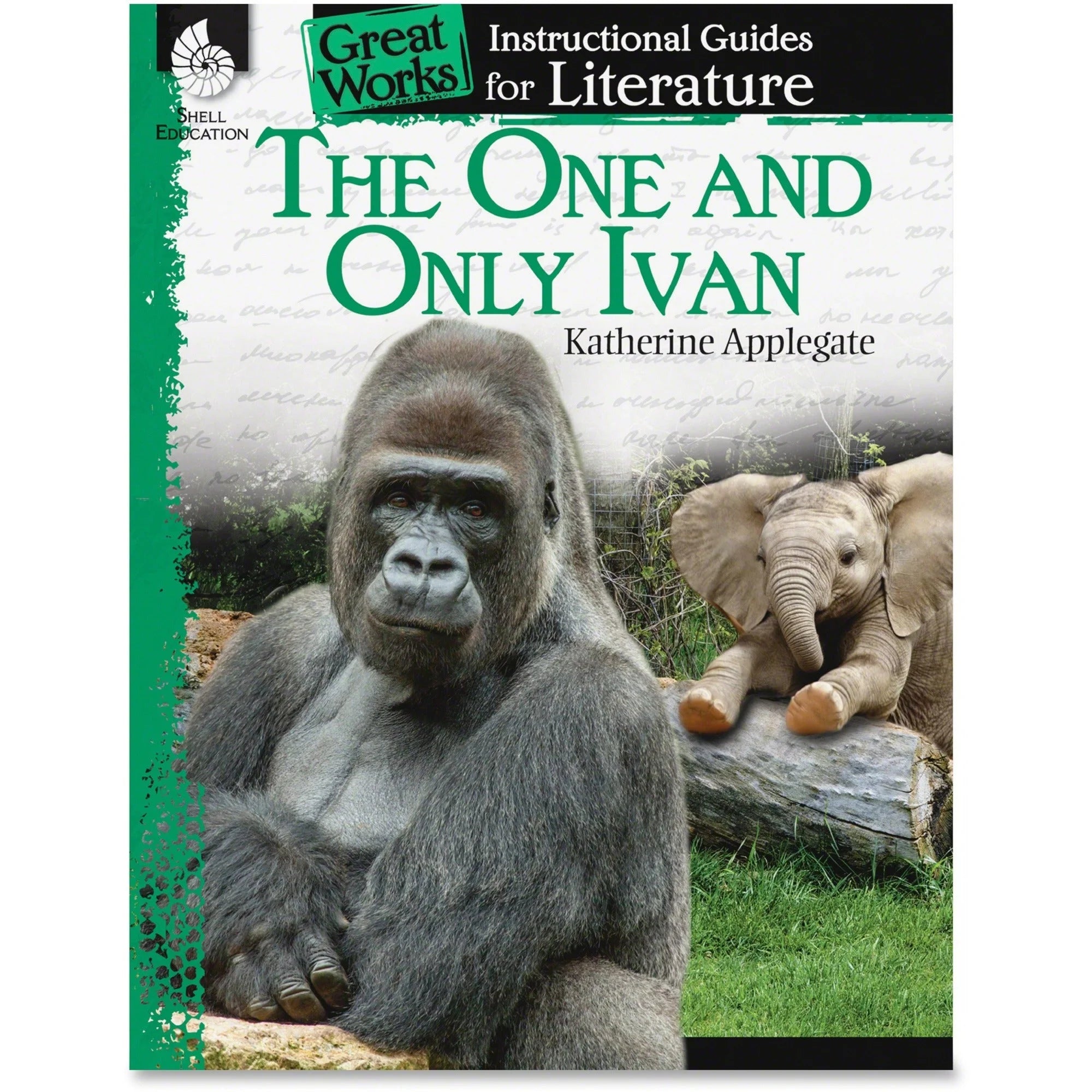 Shell Education The One And Only Ivan Literature Guide - 72 Pages - Grade K-3 - Learning Books & Activities