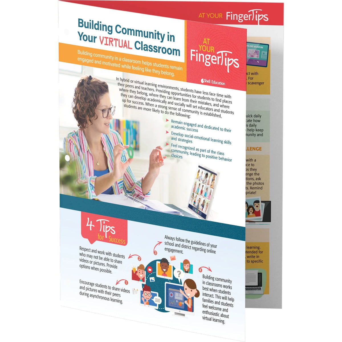 Shell Education Virtual Classroom Guide Book - Grade K-12 - 4 Pages - Reference Books