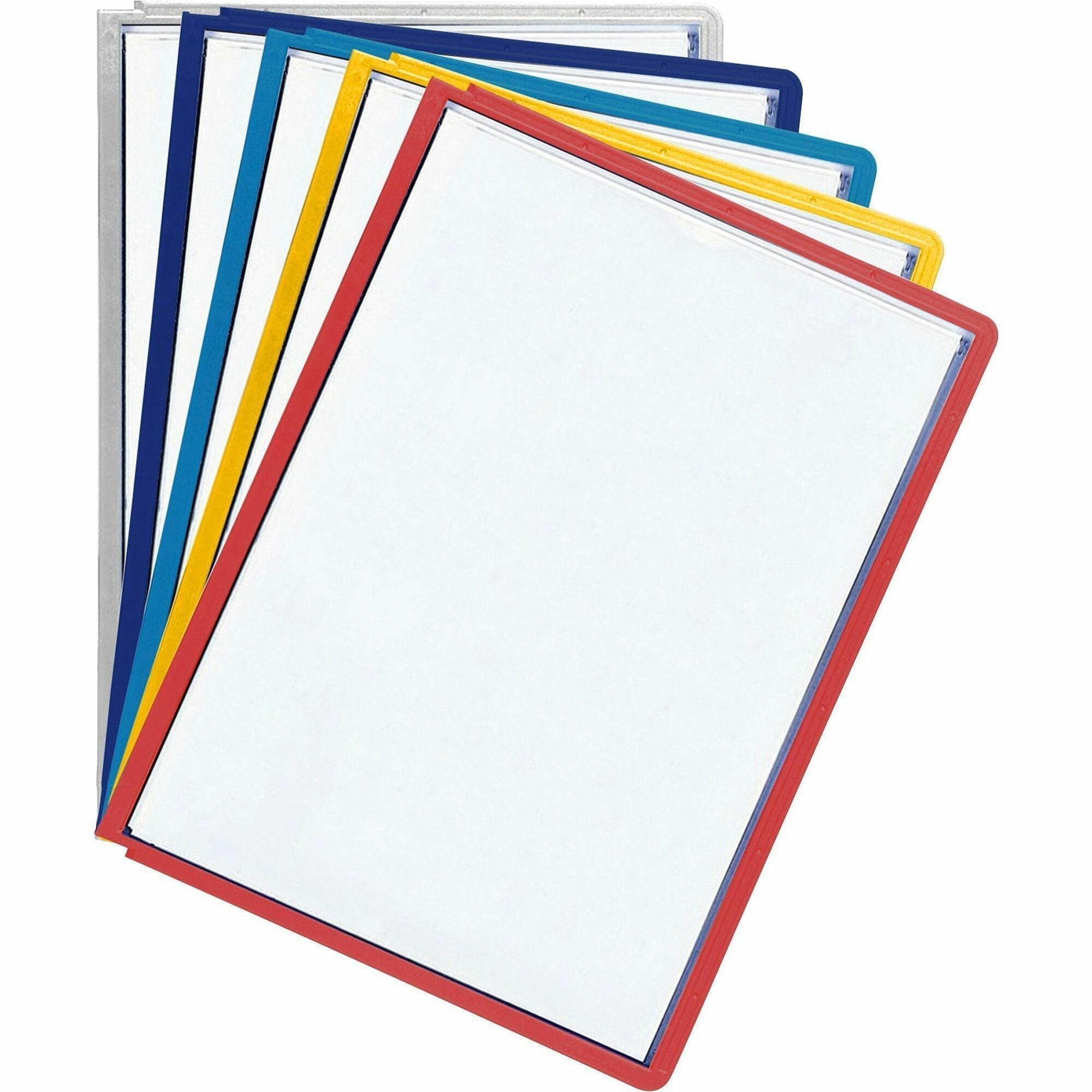 SHERPA Desk Reference System: Assorted Polypropylene Set - Catalog Racks/Reference Display