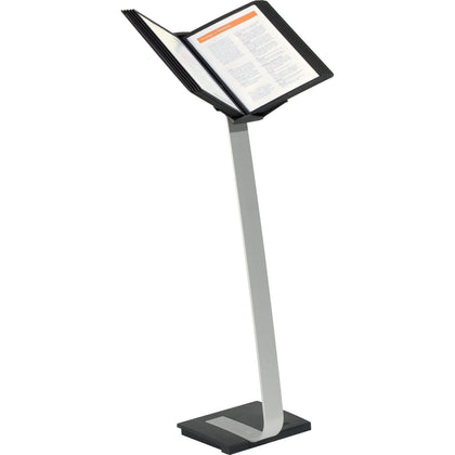 SHERPA Stand Pro 10: Rugged Anti-glare Support for Letter Media - Catalog Racks/Reference Display