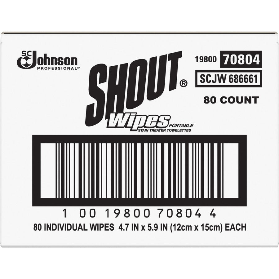Shout Wipes Instant Stain Remover - Front