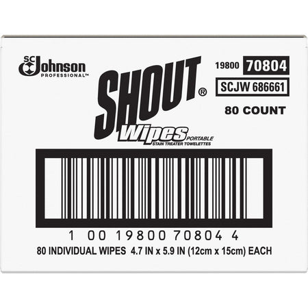 Shout Wipes Instant Stain Remover - Front