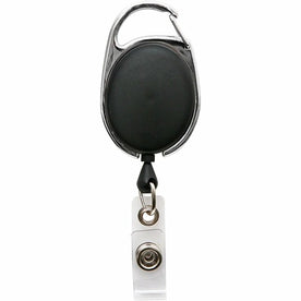 SICURIX Badge Holder: Matte Black Multicolor - 1 Each - ID Badges & Supplies