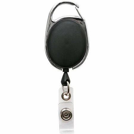SICURIX Badge Holder: Matte Black Multicolor - 1 Each - ID Badges & Supplies