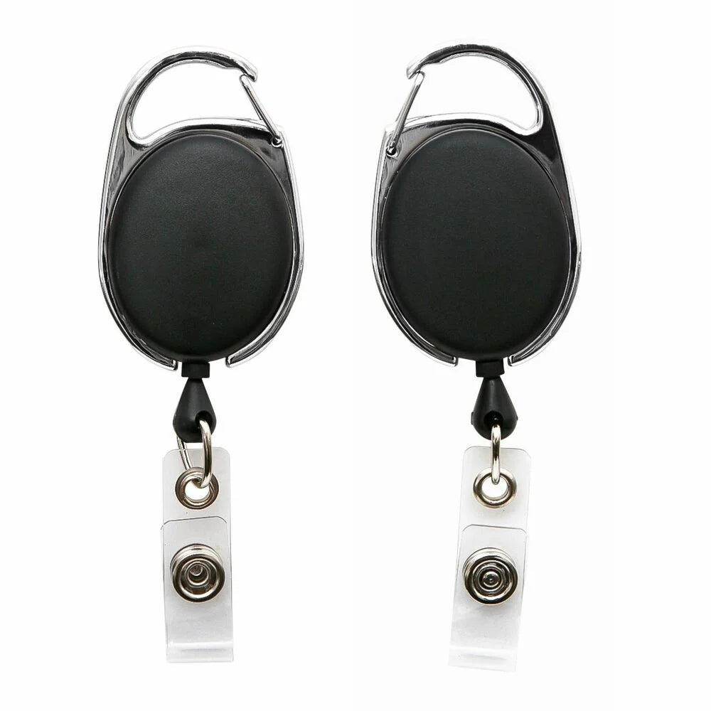 SICURIX Badge Holder: Matte Black Multicolor - 1 Each - ID Badges & Supplies