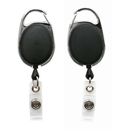 SICURIX Badge Holder: Matte Black Multicolor - 1 Each - ID Badges & Supplies