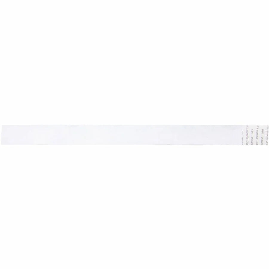 SICURIX Neon Green Tyvek Security Wristbands - 100 Pack - ID Badges & Supplies