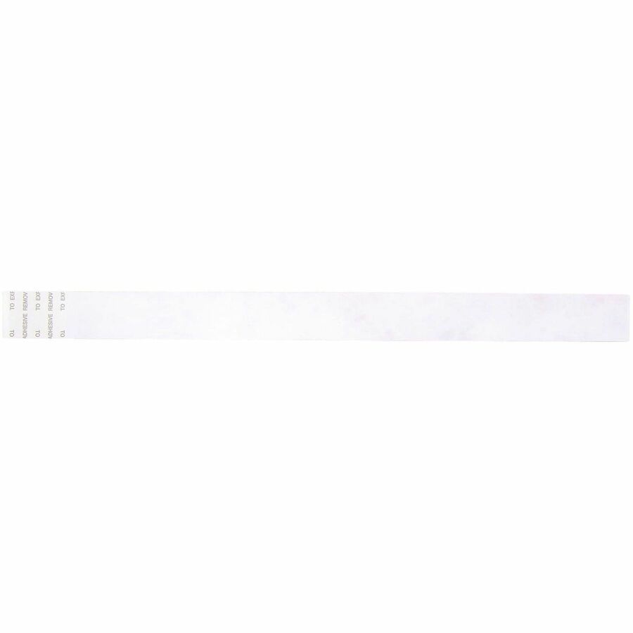 SICURIX Standard Dupont Tyvek Security Wristband - Rear