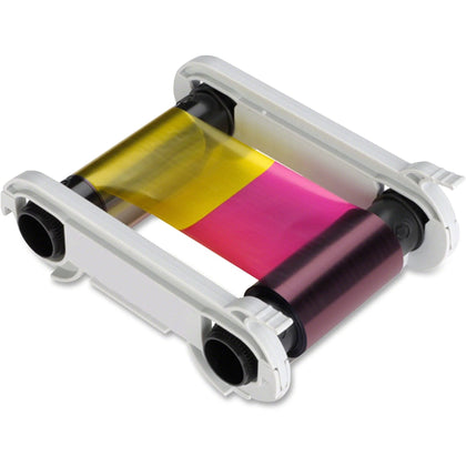 SICURIX Thermal Transfer Ribbon Cartridge - YMCKO - 200 Cards - ID Badges & Supplies