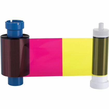 SICURIX Thermal Transfer Ribbon Cartridge - YMCKOK - 250 Images - ID Badges & Supplies