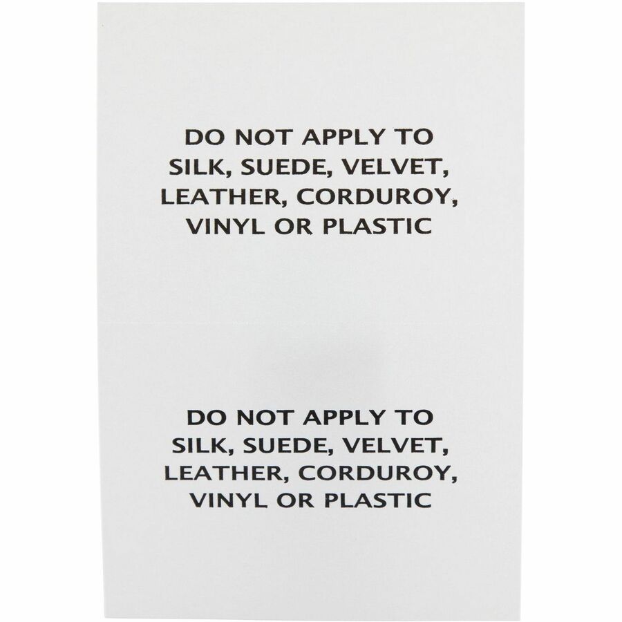 SICURIX Visitor Adhesive Badges 2 Per Sheet 100 Pack White - Alternate-Image3