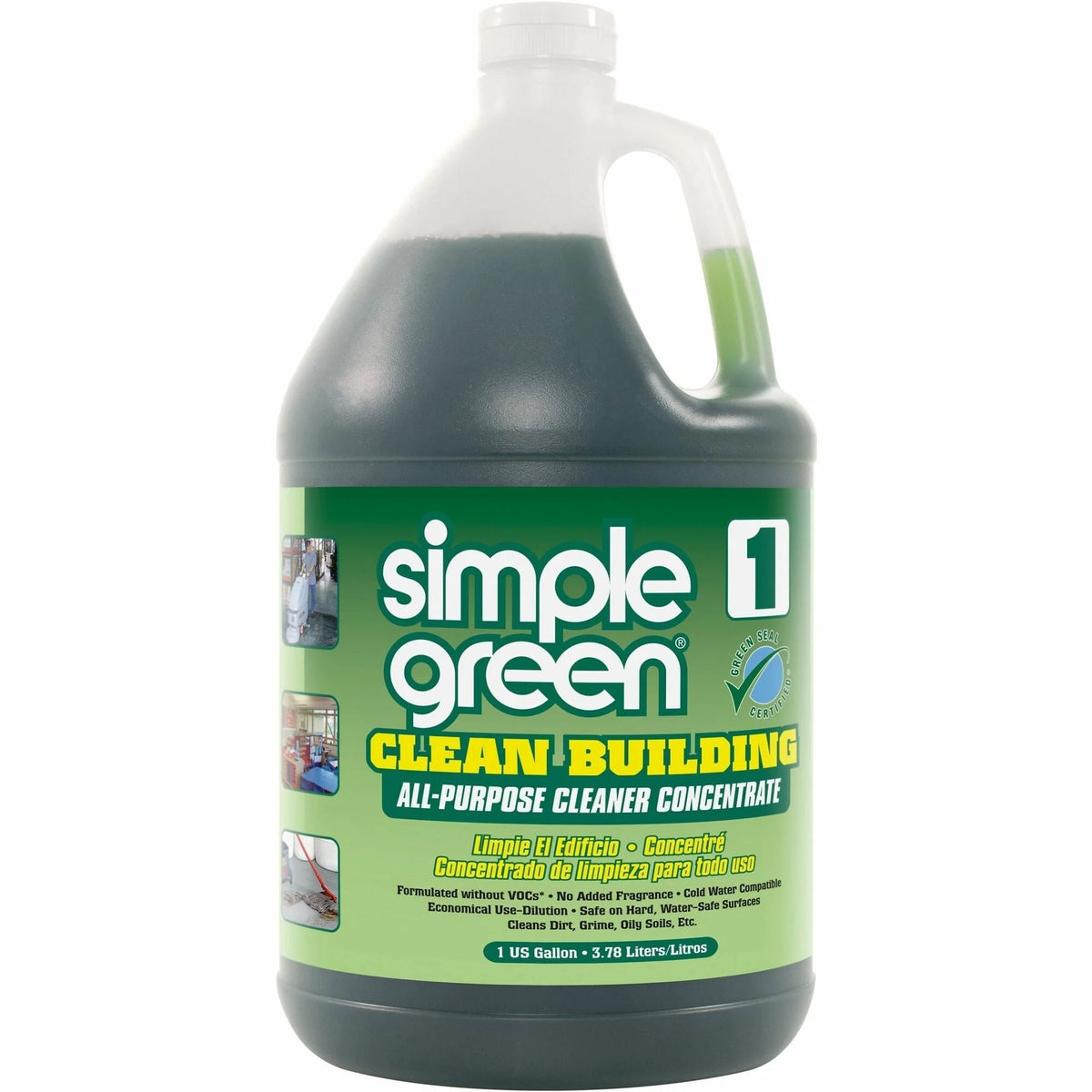 Simple Green All-purpose Cleaner Concentrate - 128 fl oz - Non-flammable Fragrance-free - Multipurpose Cleaners