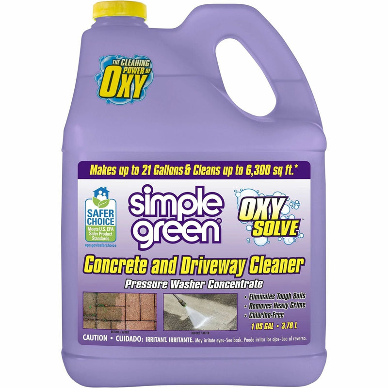 Simple Green Concrete Cleaner Concentrate - Fast Acting Liquid for Patio Masonry - 128 fl oz - Specialty Cleaners