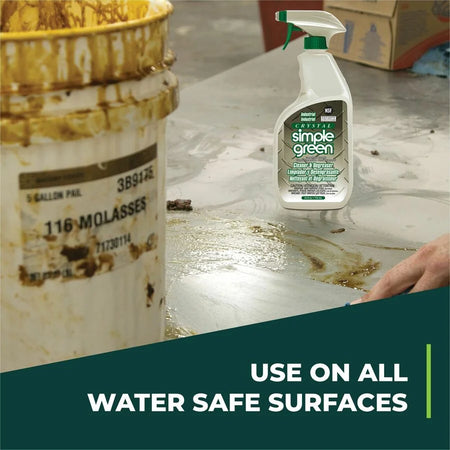 Simple Green Crystal Industrial Cleaner - Concentrated Spray - 24 fl oz - 12/Carton - Multipurpose Cleaners