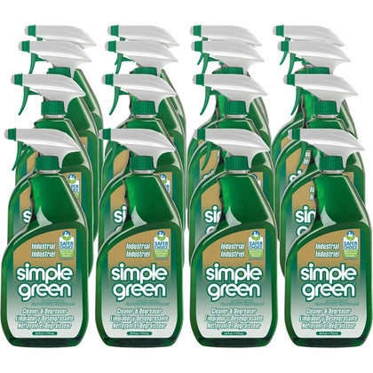 Simple Green Industrial Cleaner/Degreaser Concentrate - 24 fl oz - Original Scent - Non-abrasive - Multipurpose Cleaners