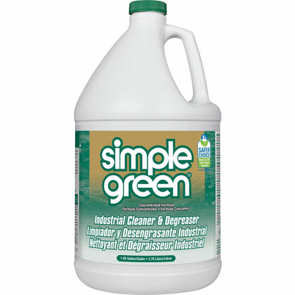 Simple Green Industrial Cleaner/Degreaser: Concentrated Liquid 128 fl oz - Original Scent - Multipurpose Cleaners