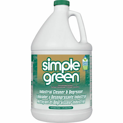 Simple Green Industrial Cleaner/Degreaser: Concentrated Liquid 128 fl oz - Original Scent - Multipurpose Cleaners