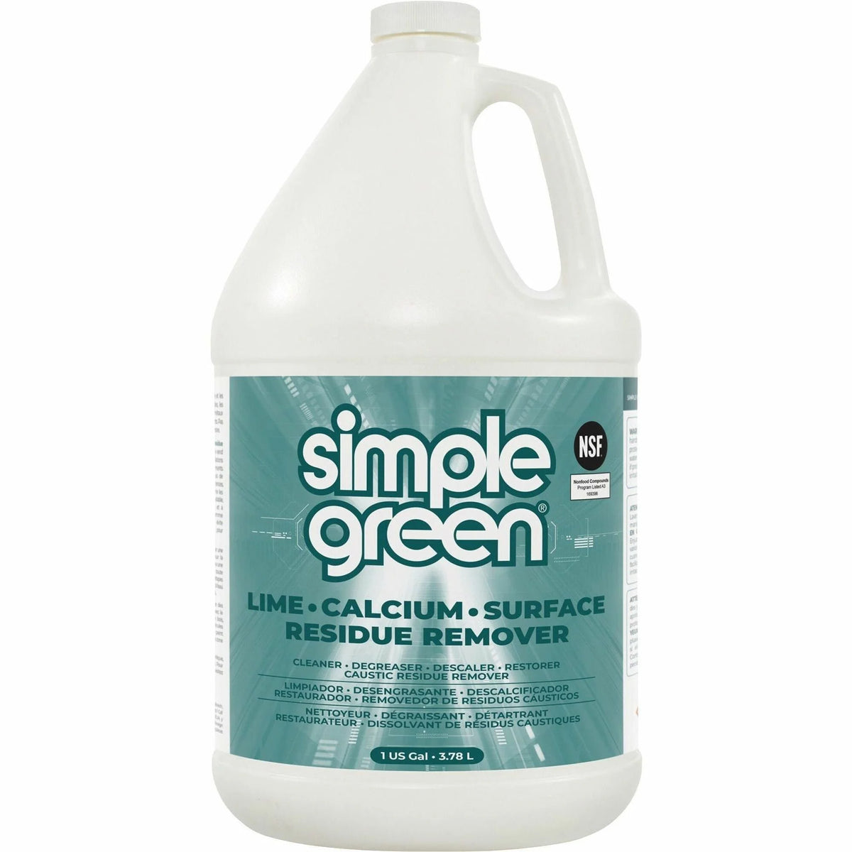 Simple Green Lime-Calcium-Surface Residue Remover - 128 fl oz - Wintergreen Scent - Specialty Cleaners