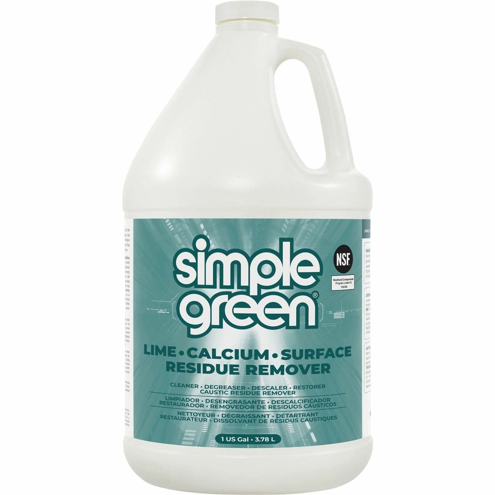 Simple Green Lime-Calcium-Surface Residue Remover - 128 fl oz - Wintergreen Scent - Specialty Cleaners
