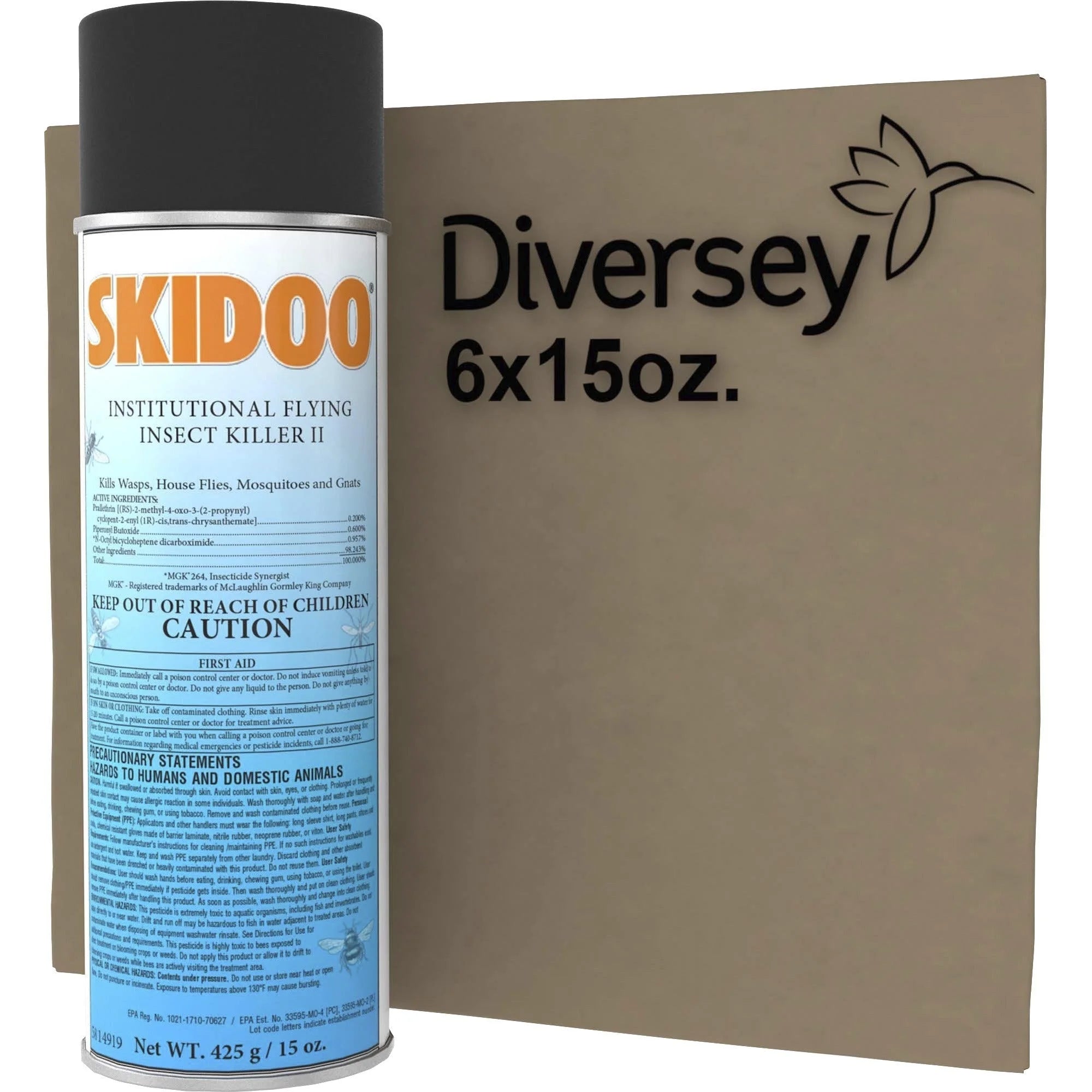 Skidoo Industrial Insect Killer II - Wasp Housefly Mosquitoes Gnats - 15 fl oz - Repellents
