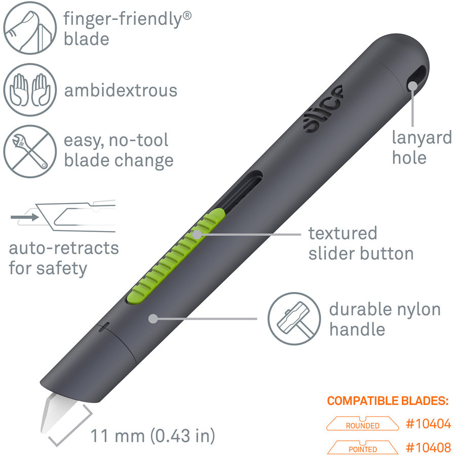 Slice Pen Cutter Auto-Retractable - Alternate-Image1