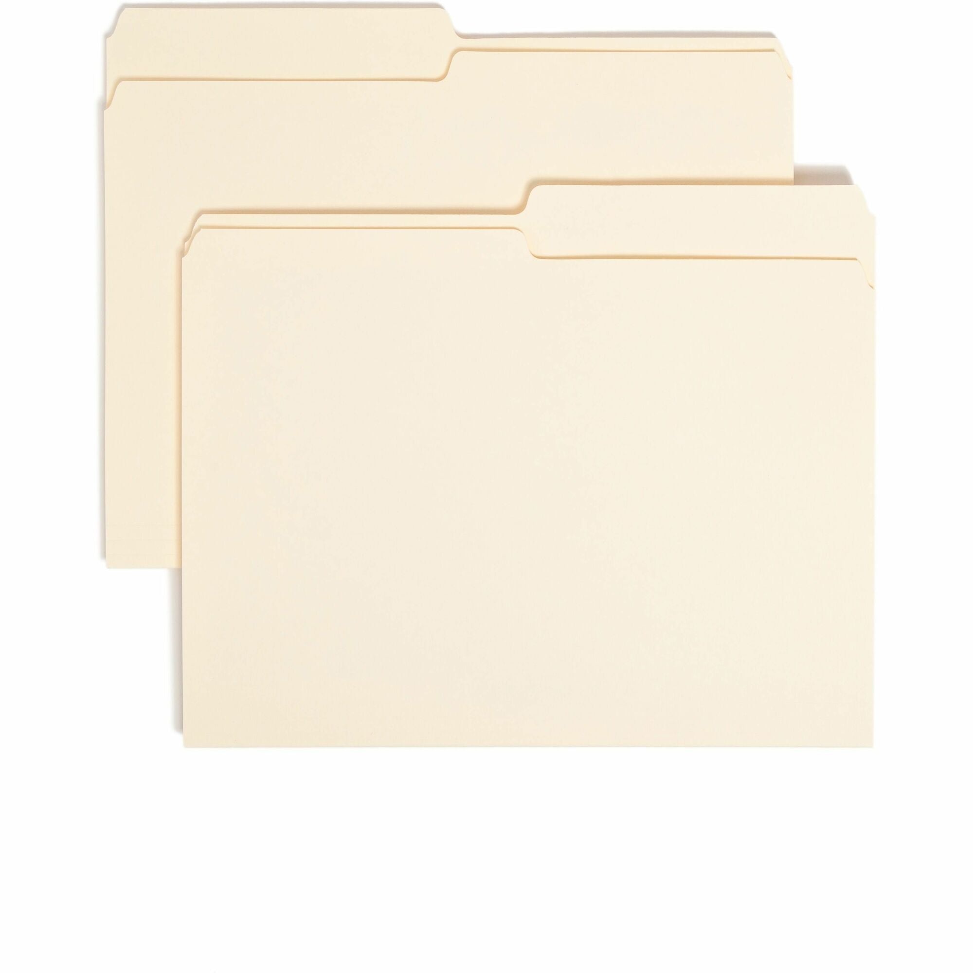 Smead 1/2 Tab Cut Letter Recycled Top Tab File Folder - 2000