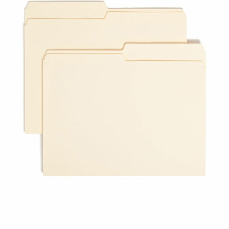 Smead 1/2 Tab Cut Letter Recycled Top Tab File Folder - 2000
