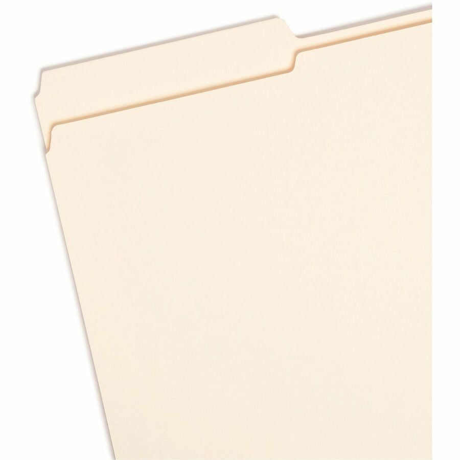 Smead 1/3 Tab Cut Legal Recycled Expanding File - 8 1/2’’ x 14’’ - 1 Expansion - Top Location - Assorted Position