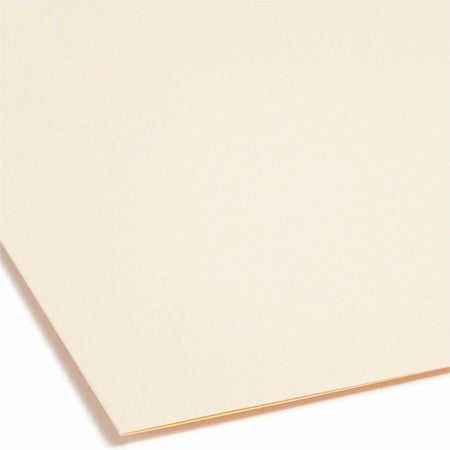 Smead 1/3 Tab Cut Legal Recycled Fastener Folder - 8 1/2’’ x 14’’ - 2 2K Fastener(s) - Top Location - Third Position