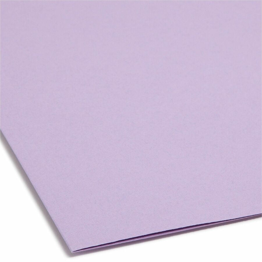 Smead 1/3 Tab Cut Legal Recycled Fastener Folder - 8 1/2’’ x 14’’ - 2 Fastener(s) - Top Location - Assorted Position