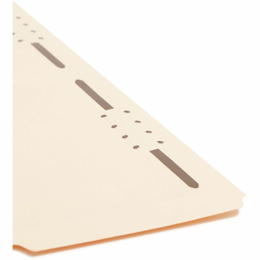 Smead 1/3 Tab Cut Legal Recycled Fastener Folder - 8 1/2’’ x 14’’ - 3/4’’ Expansion - 2 2K Fastener(s) - 2’’