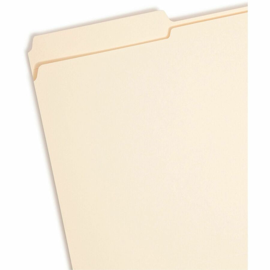 Smead 1/3 Tab Cut Legal Recycled Fastener Folder - 8 1/2’’ x 14’’ - 3/4’’ Expansion - 1 2K Fastener(s) - 2’’