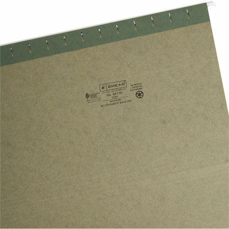 Smead 1/3 Tab Cut Legal Recycled Hanging Folder - Right