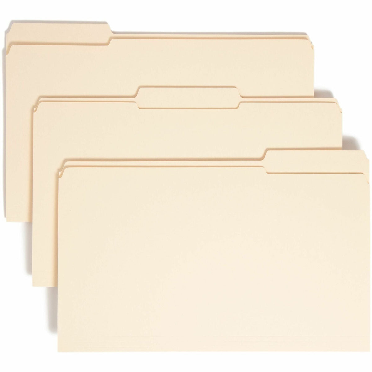 Smead 1/3 Tab Cut Legal Recycled Top Tab File Folder - 2000