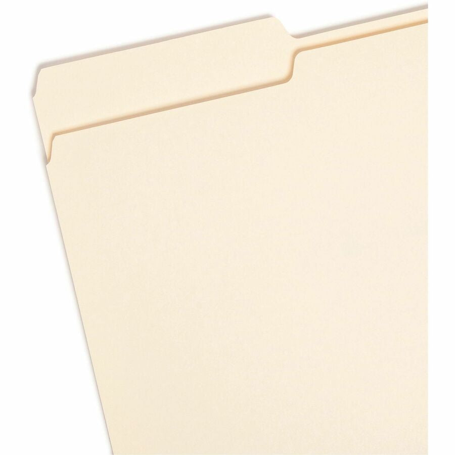 Smead 1/3 Tab Cut Legal Recycled Top Tab File Folder - Left