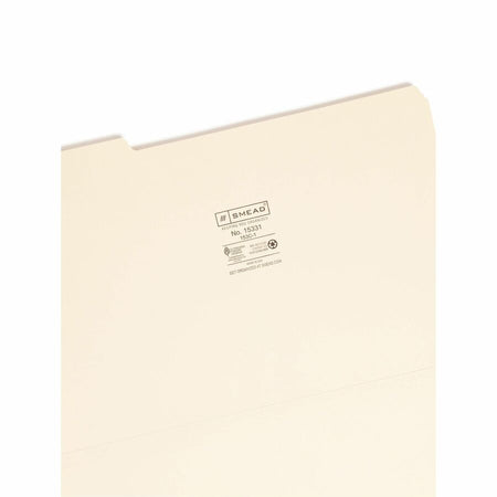 Smead 1/3 Tab Cut Legal Recycled Top Tab File Folder - Alternate-Image3