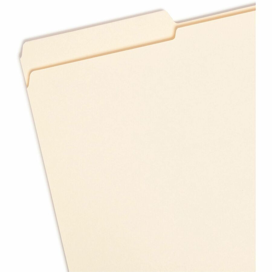 Smead 1/3 Tab Cut Legal Recycled Top Tab File Folder - Left