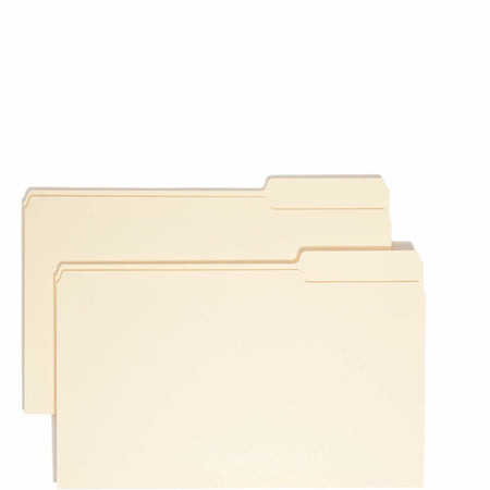 Smead 1/3 Tab Cut Legal Recycled Top Tab File Folder - 2000
