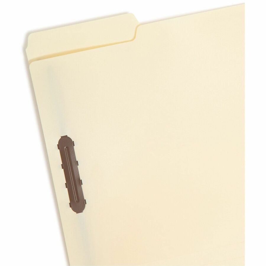 Smead 1/3 Tab Cut Letter Fastener Folder - 8 1/2’’ x 11’’ - 3/4’’ Expansion - 2 2K Fastener(s) - 2’’ Capacity - Folders