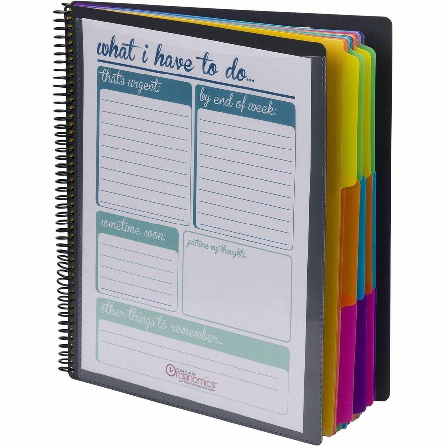Smead 1/3 Tab Cut Letter Organizer Folder - Front