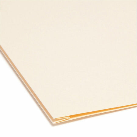 Smead 1/3 Tab Cut Letter Recycled Expanding File - 8 1/2’’ x 11’’ - 1 Expansion - Top Location - Assorted Position