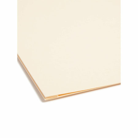 Smead 1/3 Tab Cut Letter Recycled Fastener Folder - 8 1/2’’ x 11’’ - 1 Expansion - 2 2B Fastener(s) - for - Folders