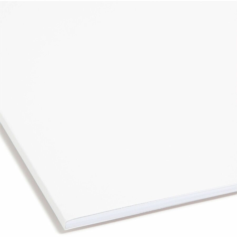 Smead 1/3 Tab Cut Letter Recycled Fastener Folder - 8 1/2’’ x 11’’ - 3/4’’ Expansion - 2 Prong K Style Fastener(s)