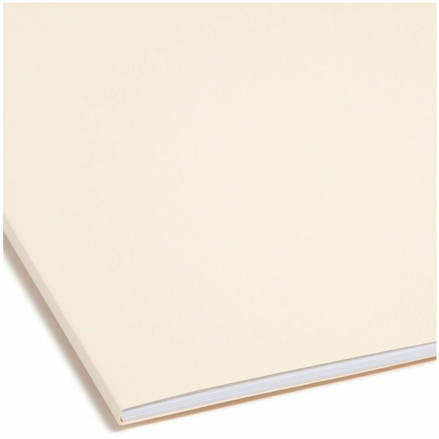 Smead 1/3 Tab Cut Letter Recycled Fastener Folder - 8 1/2’’ x 11’’ - 3/4’’ Expansion - 2 2K Fastener(s) - 2’’