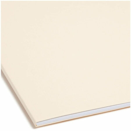 Smead 1/3 Tab Cut Letter Recycled Fastener Folder - 8 1/2’’ x 11’’ - 3/4’’ Expansion - 2 2K Fastener(s) - 2’’